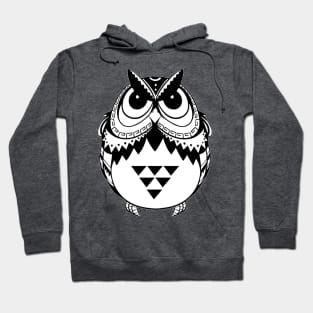 Cute Owl Mandala Hoodie